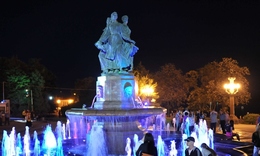 г. Волгоград. Фонтан &laquo;Искусство&raquo;.